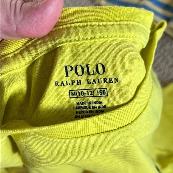 Colorful Kids Polo Ralph Lauren T-Shirt Set - Picture 11 of 11